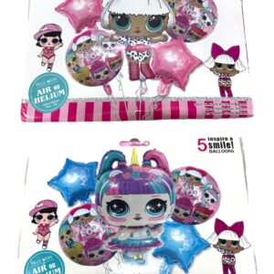 SET DE GLOBO LOL/ 5pcs