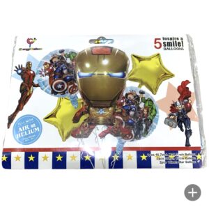 SET DE GLOBO Ironman / 5pcs