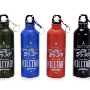 Botella de aluminio tapa rosca / 500ml
