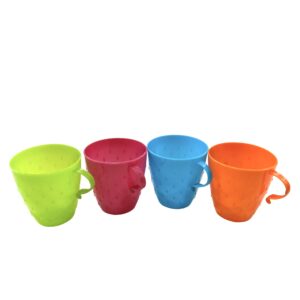 SET X 4 JARRITOS PLASTICOS