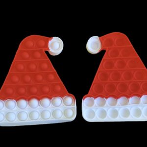 Popit de gorro navideño