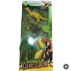 CONJUNTO DE DINOSAURIO*4   31*14*3CM