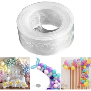 Cinta de acetato para globos arco organico decoracion