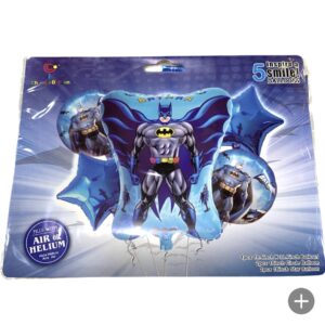 SET DE GLOBO BATMAN /5pcs