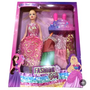 muñeca FASHION CON ACCESORIOS 32*24*5CM