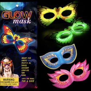 máscara fluorescente