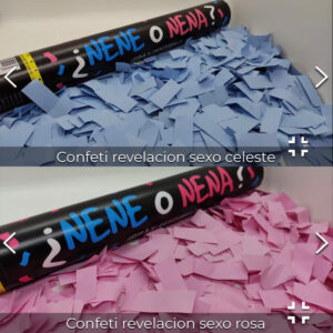 Lanza papel de revelacion sexo