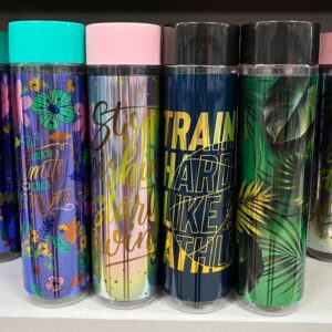 Botella Flexo con vinilo hologram