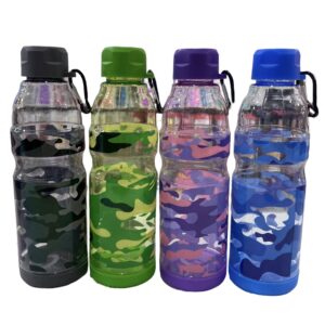 BOTELLA DE PLASTICO CAMUFLADO 750ml