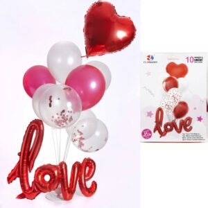 Set de globo love 10pcs