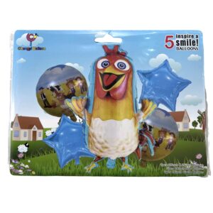 set de globo granja/5pcs