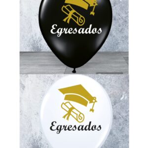 GLOBO Egresados *10 unidad/ 12pulgada