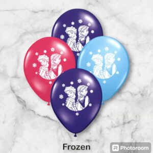 globo frozen*10unidad/ 12pulgada