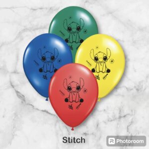 globo stitch*10unidad/ 12pulgada