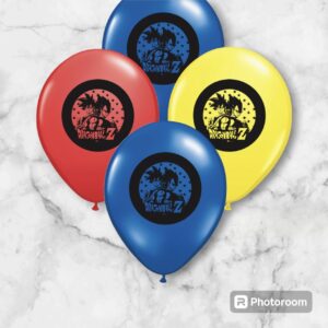 globo DRAGON BALL*10unidad/ 12pulgada