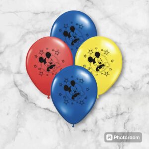 globo MICKEY *10unidad/ 12pulgadas