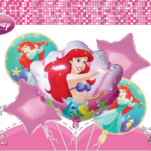 SET DE GLOBO SIRENA/ 5pcs
