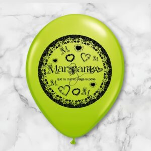 globo margarita*10unidad/ 12pulgadas