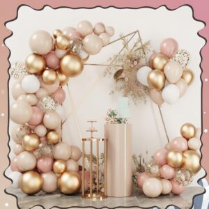 Set de globo rosa gold *103pcs (Como Se Muestra En La Foto)