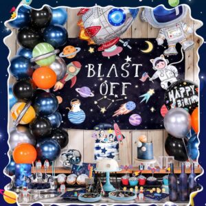 Set De Globo  espacio universo* 60pcs (Como Se Muestra En La Foto)