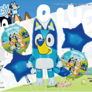 set de globo bluey 5pcs