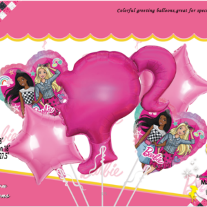 Set de globo barbie 5PCS