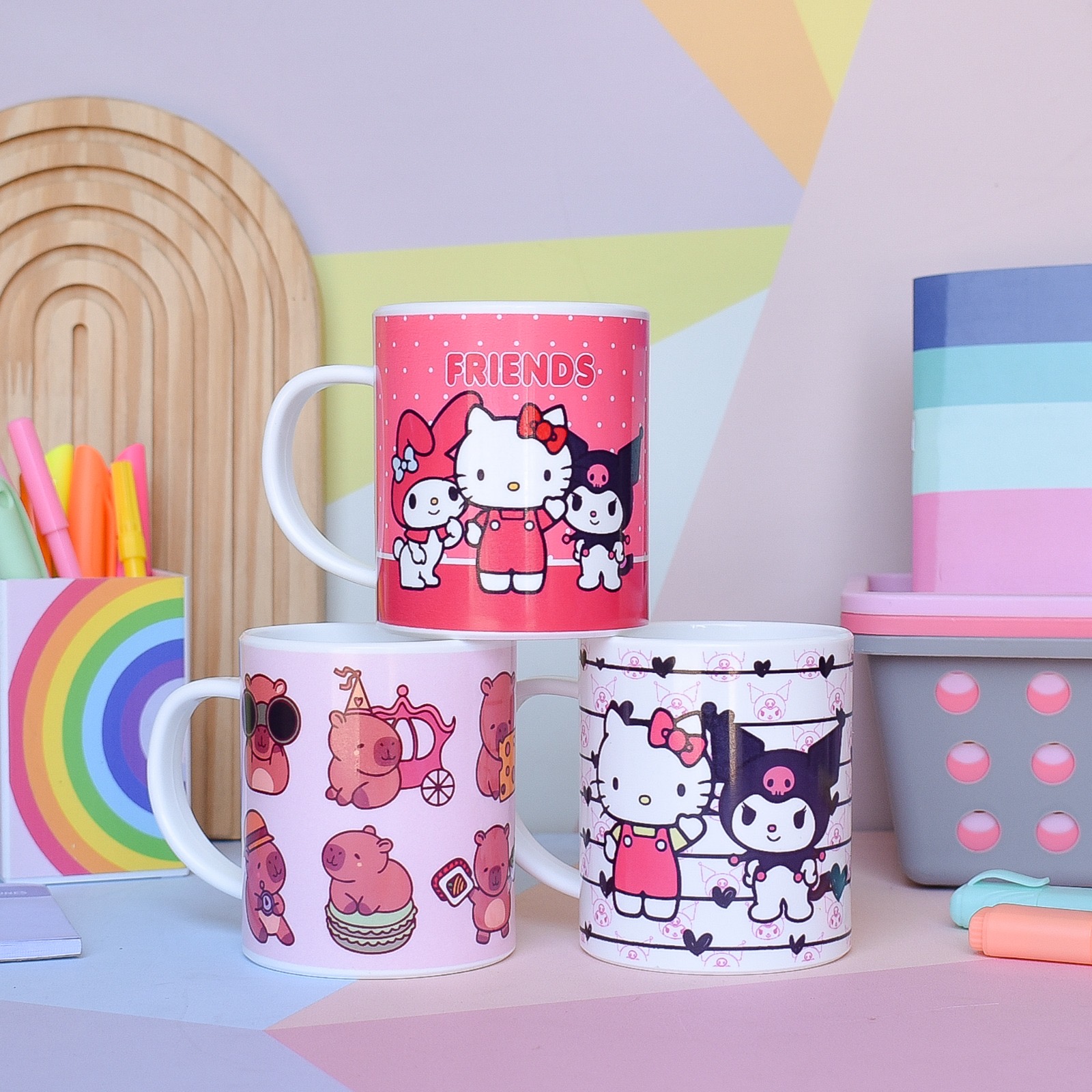 Taza melamina anime
