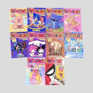 Libro pinta con stickers