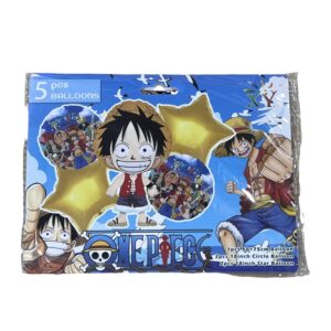 SET DE GLOBO ONE PIECE 5PCS