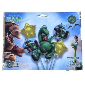 set de globo Dinosaurio 5pcs