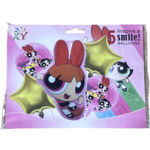 Set de globo Las Chicas Superpoderosas 5pcs