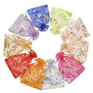 100 bolsas de tul organza / 9*12cm