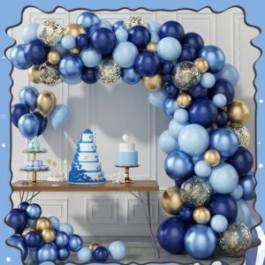 Set de globo azul *125pcs (Como Se Muestra En La Foto)