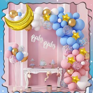 Set de globo luna *124pcs (Como Se Muestra En La Foto)