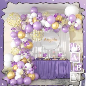 Set de globo violeta/lila  *102pcs (Como Se Muestra En La Foto)