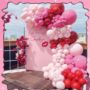 Set de globo rosa *120pcs (Como Se Muestra En La Foto)