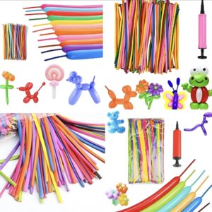 Globos Largos Globoflexia Por Mayor X 50 U + 1 Inflador