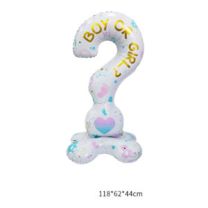 Globo Torre “boy or girl” — Decoración Ideal para Baby Shower / 118*62cm