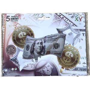 Set de globo DOLAR 5pcs