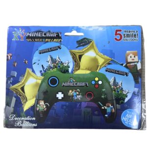 Set de globo Jostin MINECRAFT 5pcs