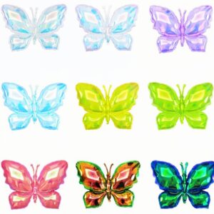 Globo Metalizado Mariposa Holográfica / 65*48 cm