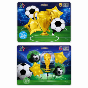 Set Globos Fútbol Campeón 5 Piezas