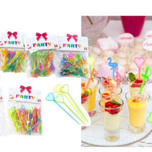 Palitos Decorativos para Tragos y Postres – Modelos Surtidos/ 30unidad