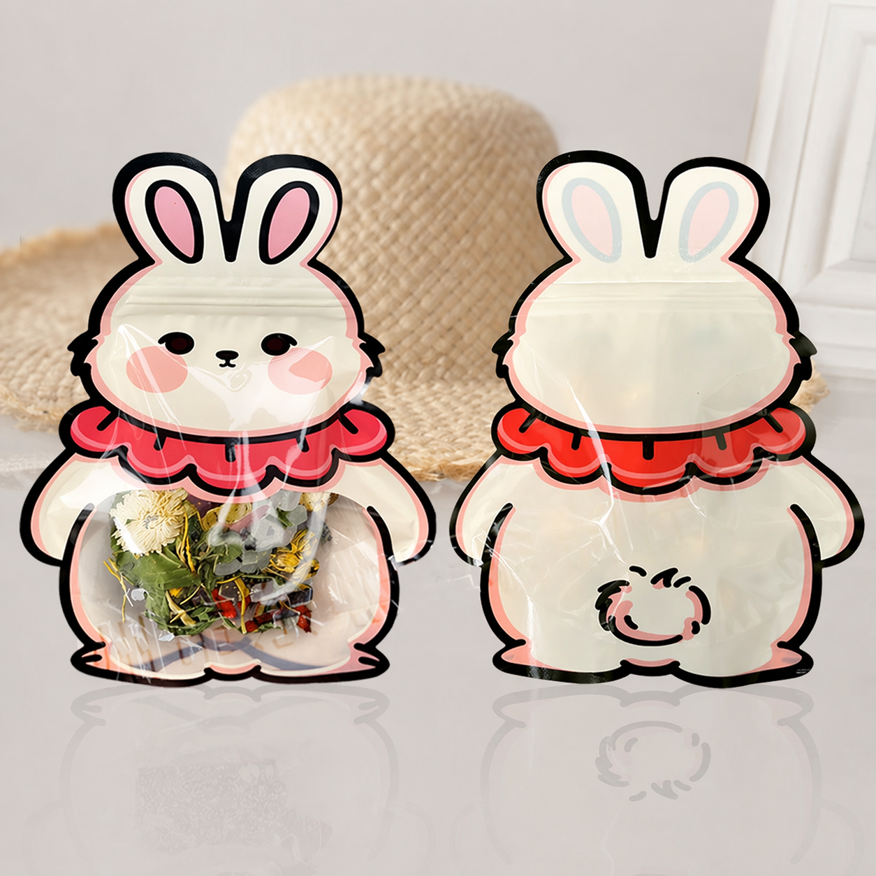 Bolsas Resellables conejito 16*20cm/20U