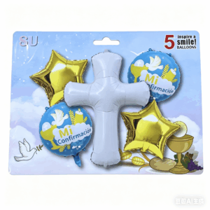 Set de globo confirmacion 5pcs
