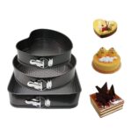 Moldes Torta X3 Desmontable Teflón Antihaderente Formas