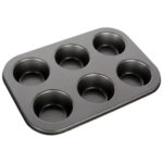 Molde X6 Cupcake Muffin Horno Teflon Antiadherente