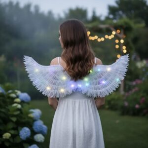 Alas Angel Led Multicolor Plumas 70*20cm