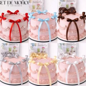 Set de moño 10unidad