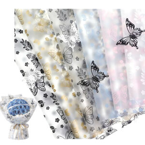 Papel Coreano Bopp Mariposas  X20u / 56*56cm
